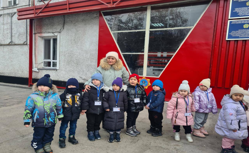 Өрт сөндіру бөліміне саяхат