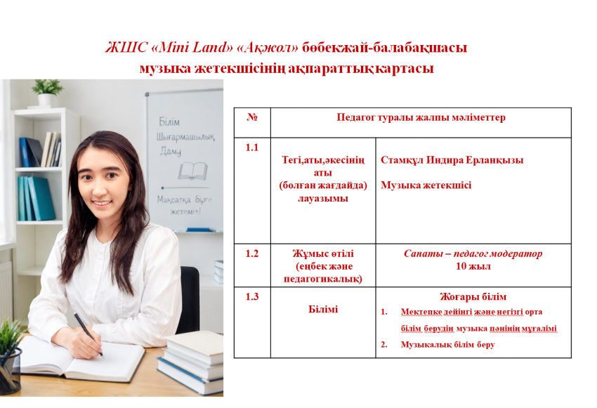 Стамқұл Индира Ерланқызы